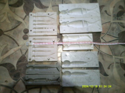 МАТРИЦЫ ДЛЯ ЛИТЬЯ СИЛИКОНОВЫХ ПРИМАНОК